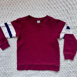 🤩 3 for 15 💲 Carter's crew neck sweatshirt with sleeve stripes- kids 5